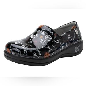 Alegria Keli Peace & Love Professional Clog Size 8/8.5